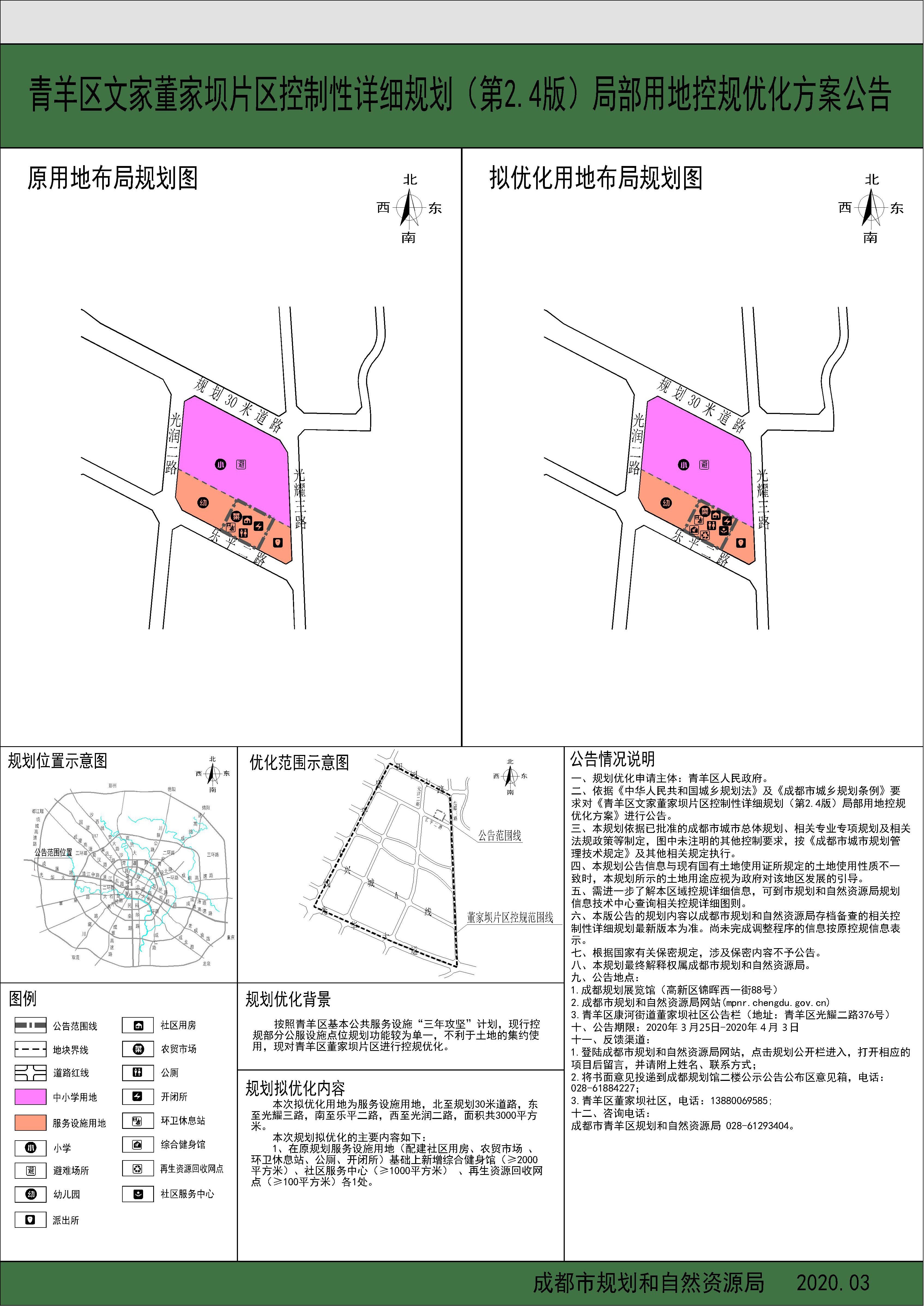 青羊区文家董家坝片区控制性详细规划(第2.